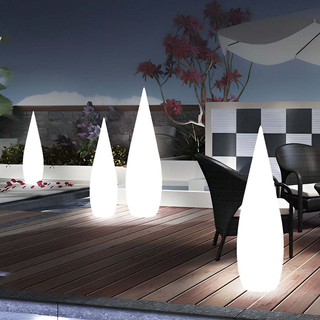 Three-Way Powered Water Drop LED Floor Lamp-Lighom