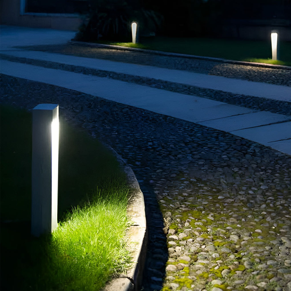 Industrial Rectangular LED Pathway Light 5W Waterproof Fixture with Open Slide Illumination-Lighom