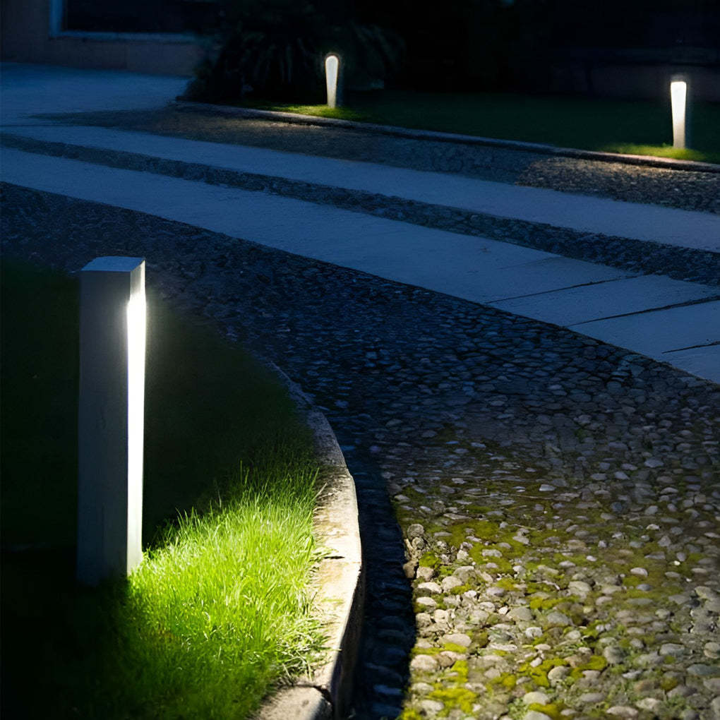 Industrial Rectangular LED Pathway Light 5W Waterproof Fixture with Open Slide Illumination-Lighom