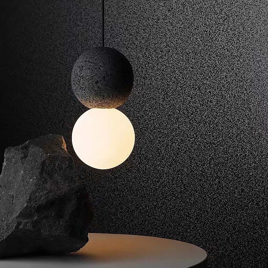 Round Nordic LED Wall Sconce Pendant