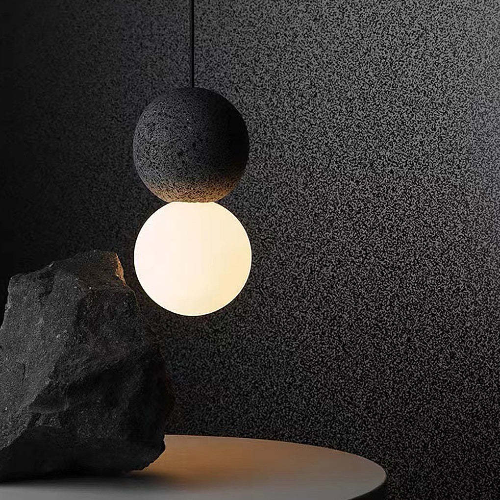 Round Nordic LED Wall Sconce Pendant