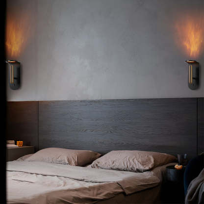 Creative 3W LED Flame Effect Light Nordic Wall Lamp Wall Sconce Lighting-Lighom