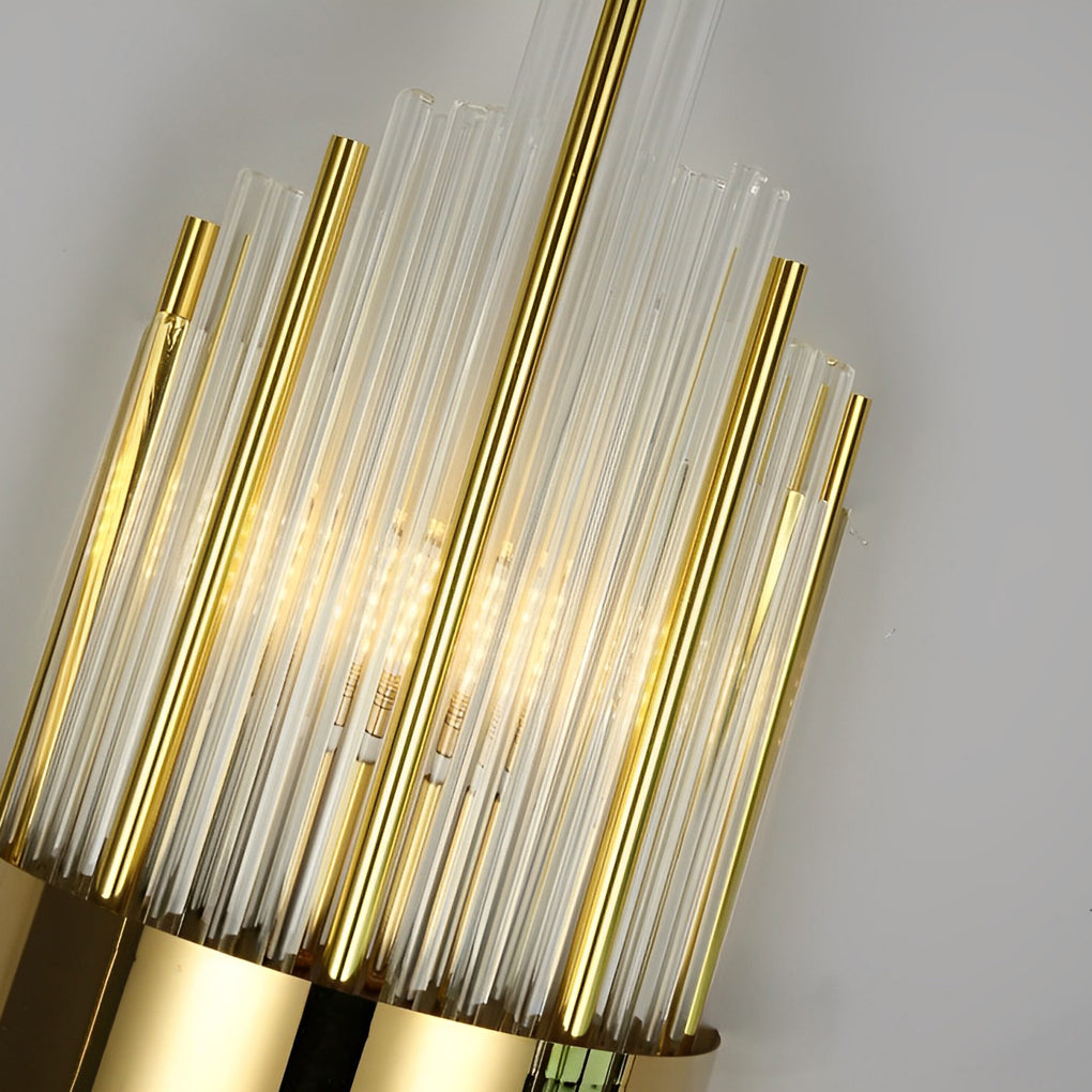 Simple Luxury Three Step Dimming LED Post-Modern Crystal Wall Lights Fixture-Lighom