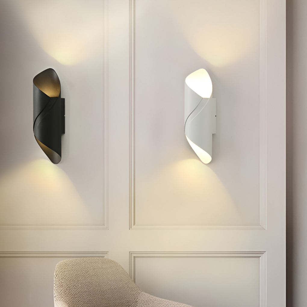 Outdoor LED Up and Down Light Waterproof Modern Wall Sconce Lighting-Lighom