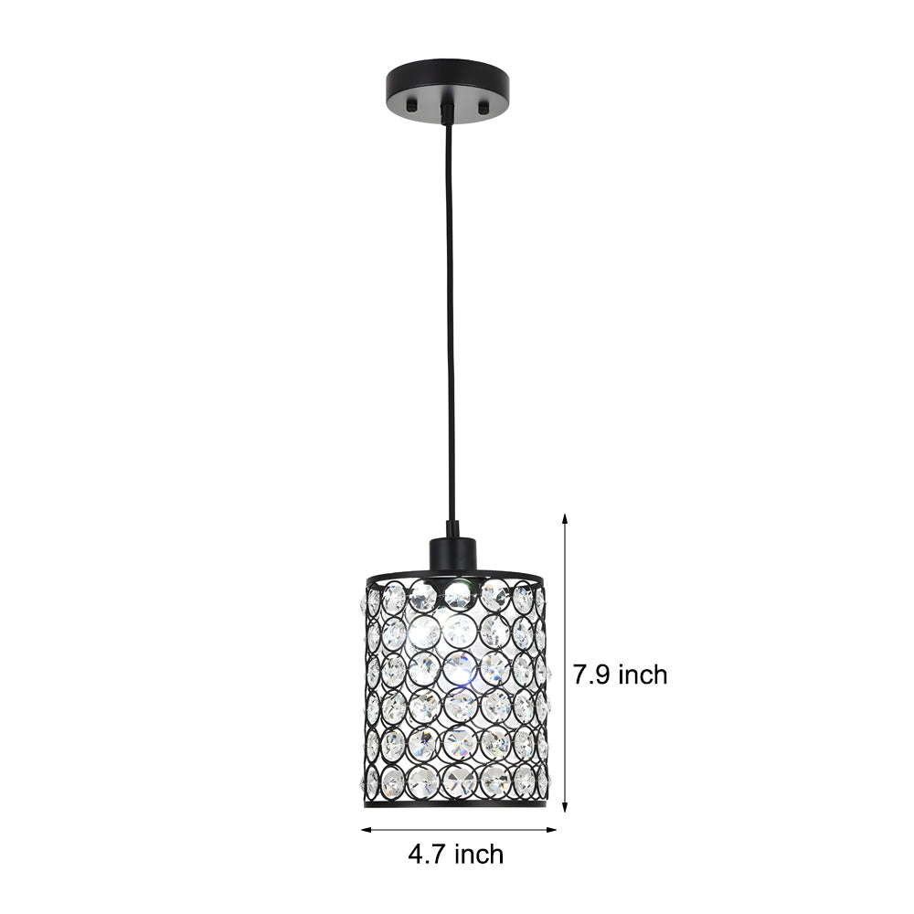 Cylinder Crystal Minimalist Nordic Chandelier