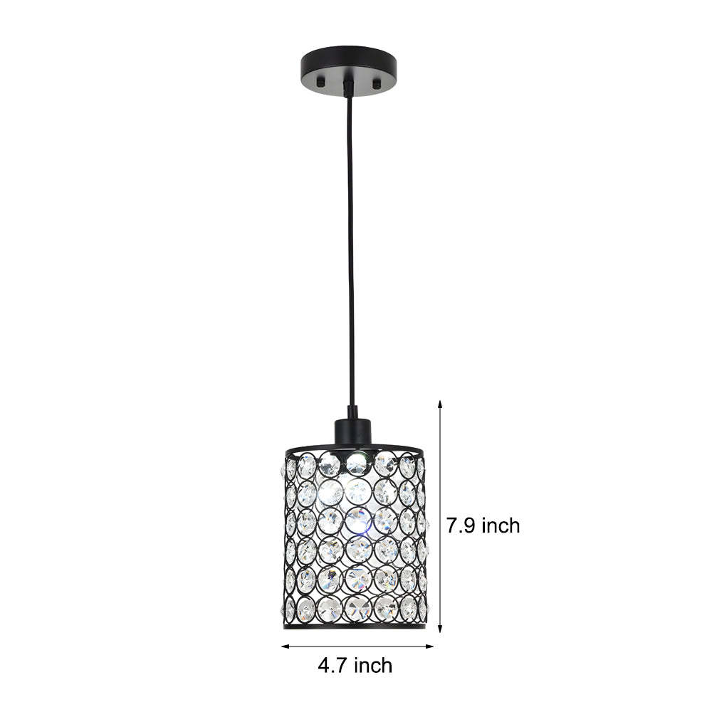 Cylinder Crystal Minimalist Nordic Chandelier