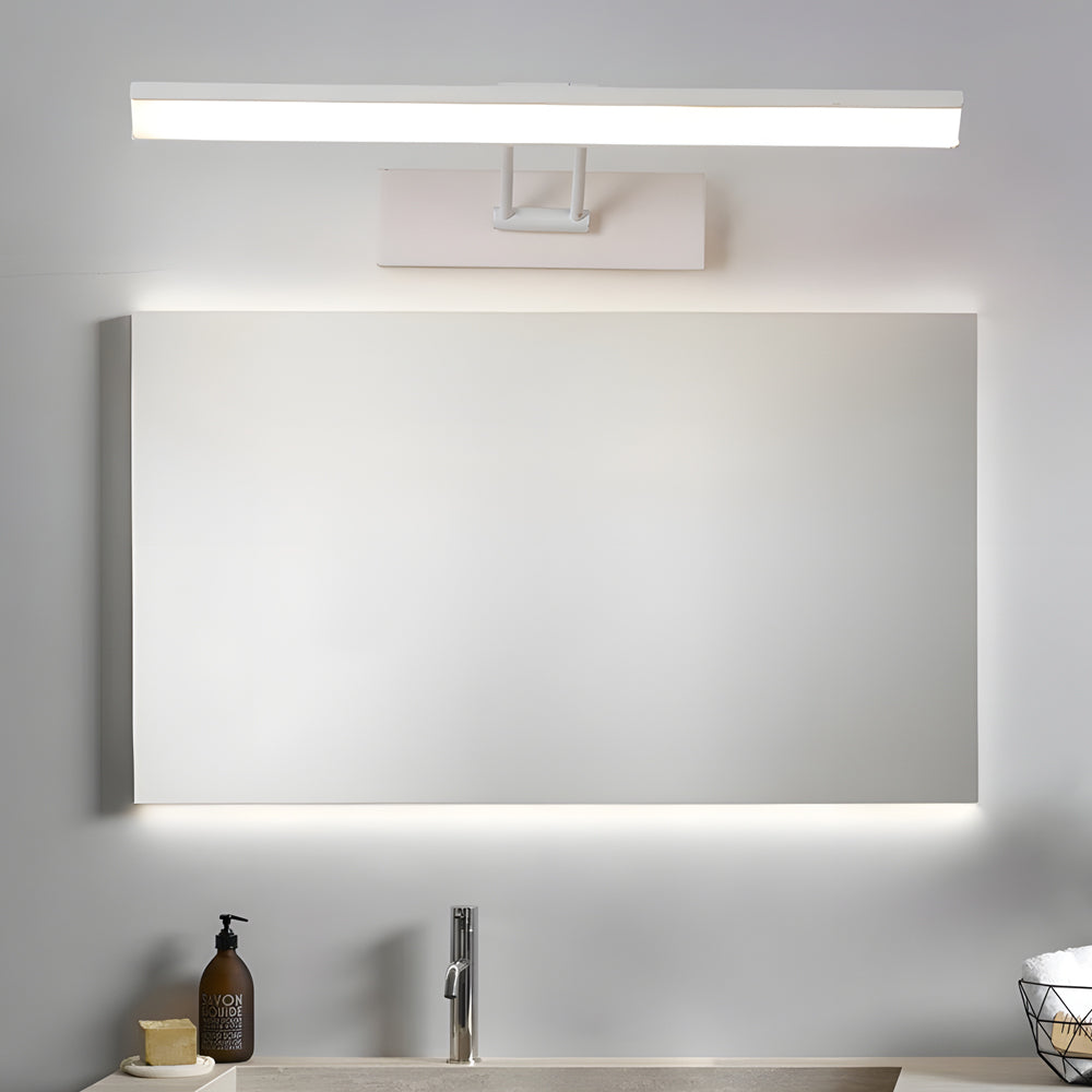 240�� Adjustable Linear LED Vanity Light with Modern Minimalist Design-Lighom