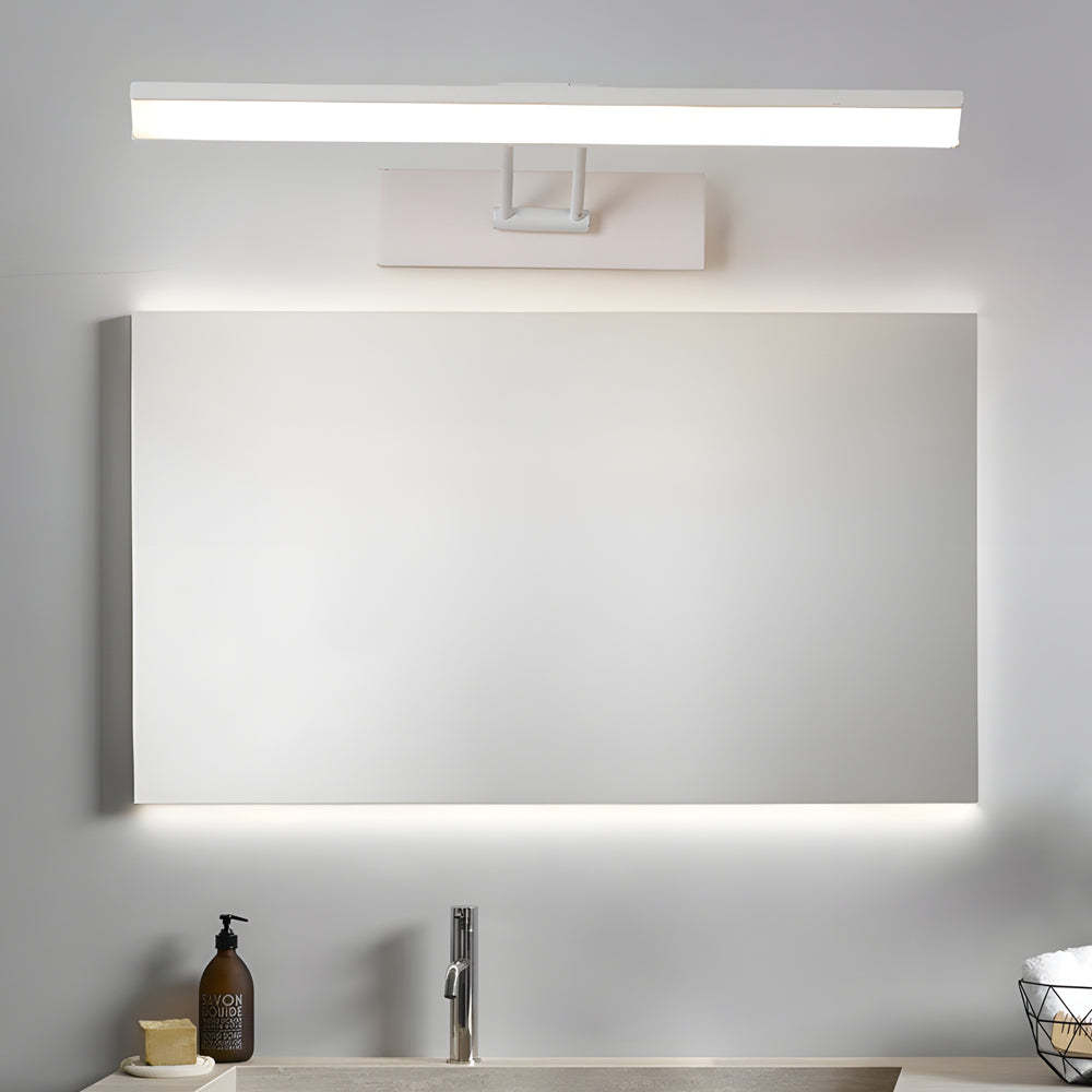 240�� Adjustable Linear LED Vanity Light with Modern Minimalist Design-Lighom