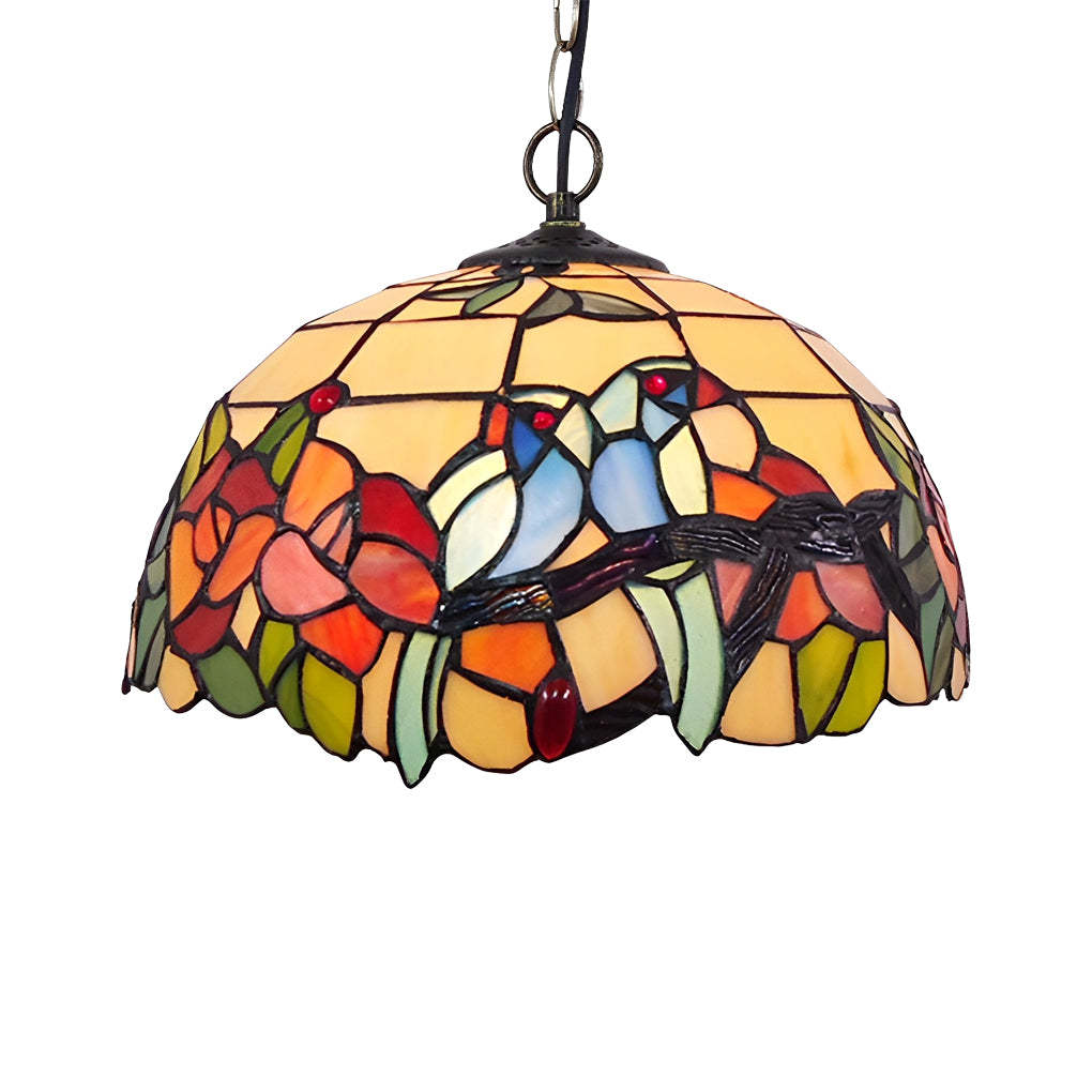 Handmade Baroque Colorful Glass European Chandelier