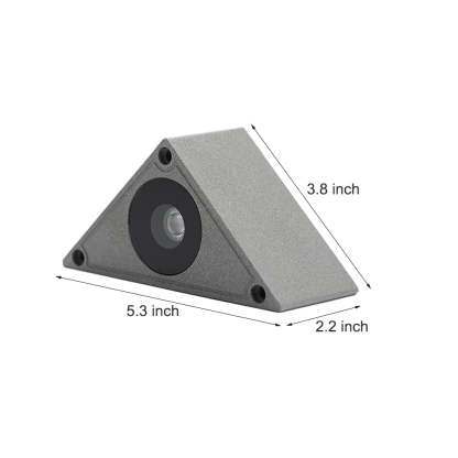 Waterproof DC24V Triangle Outdoor Deck Step Light-Lighom