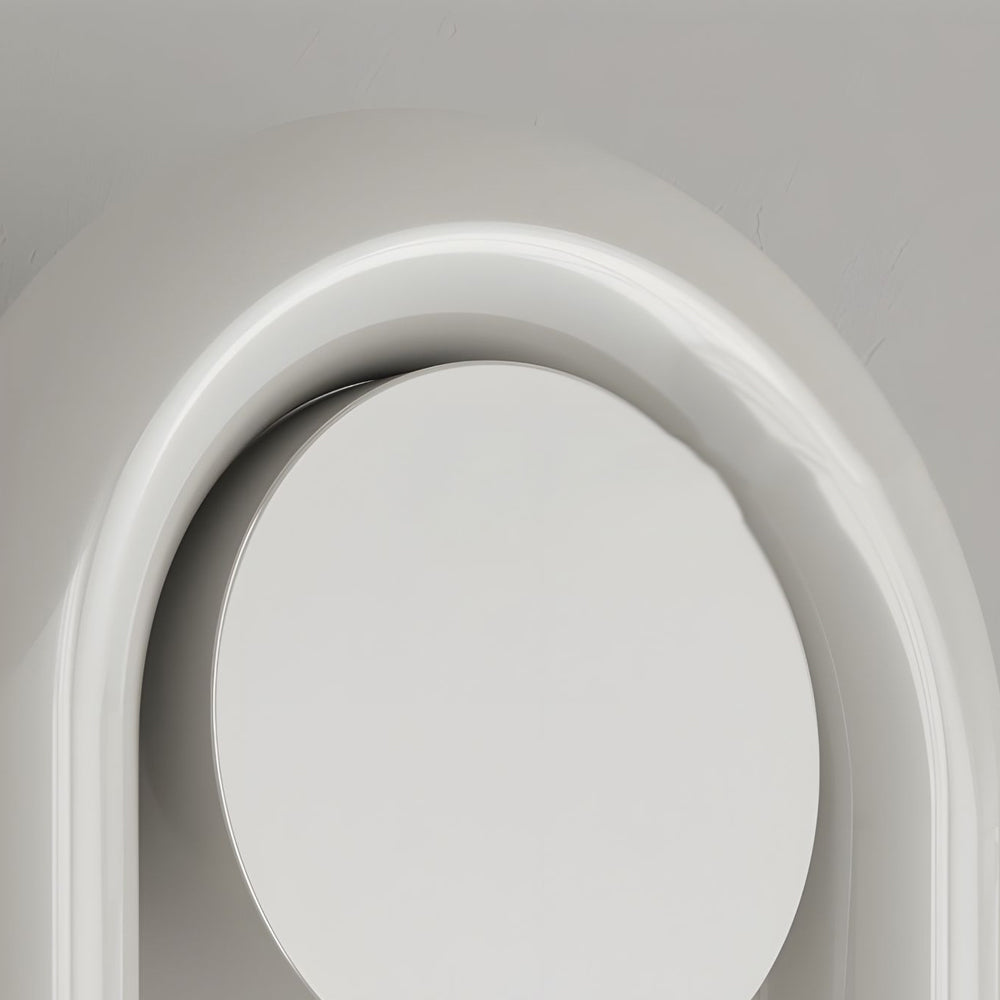 2-Light Arched Iron U-shaped Line Wall Sconce LED Matte Black Bathroom Vanity Lights-Lighom