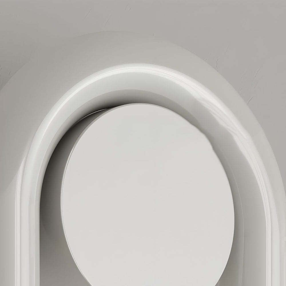 2-Light Arched Iron U-shaped Line Wall Sconce LED Matte Black Bathroom Vanity Lights-Lighom