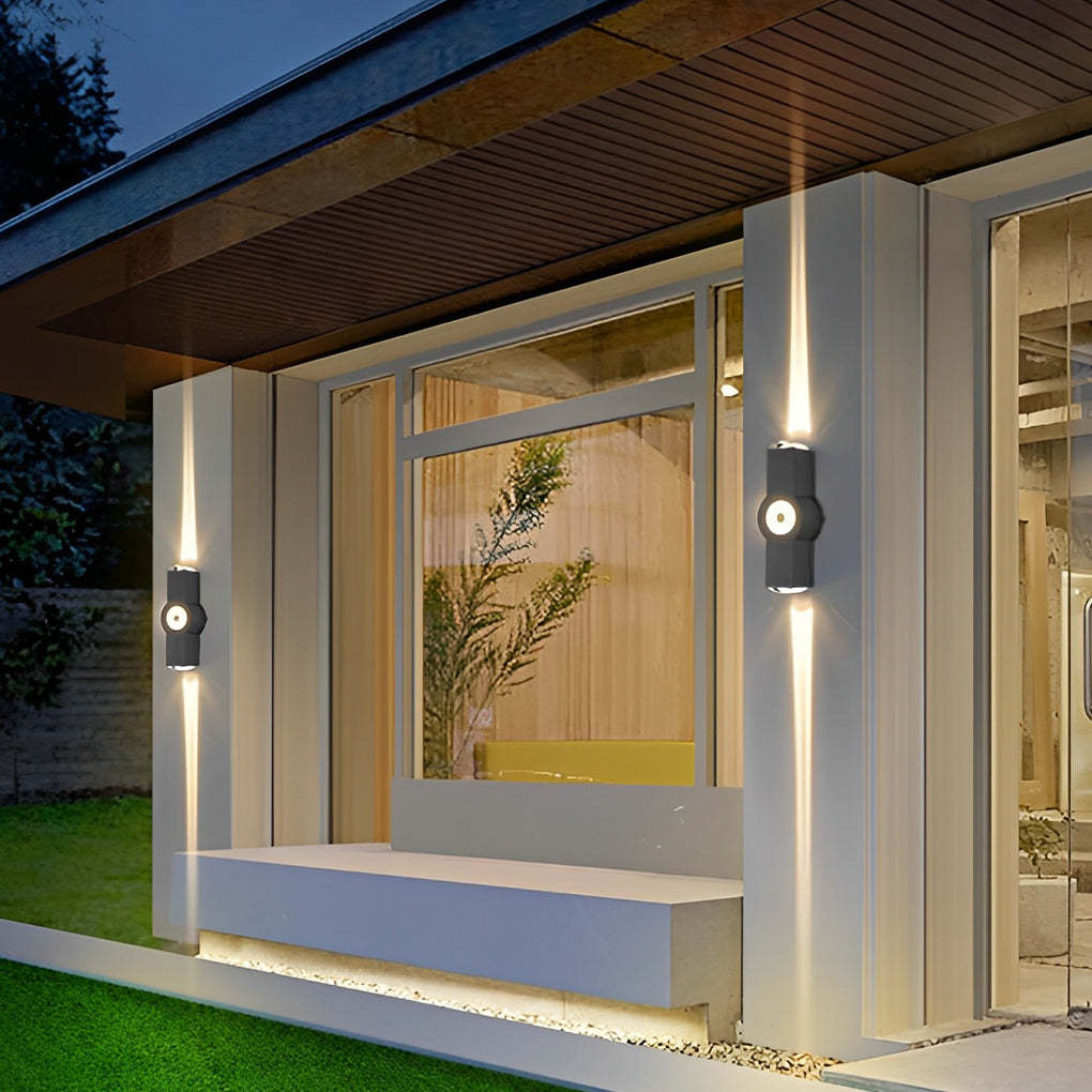Up and Down Light Creative LED Waterproof Outdoor Wall Washer Lights-Lighom