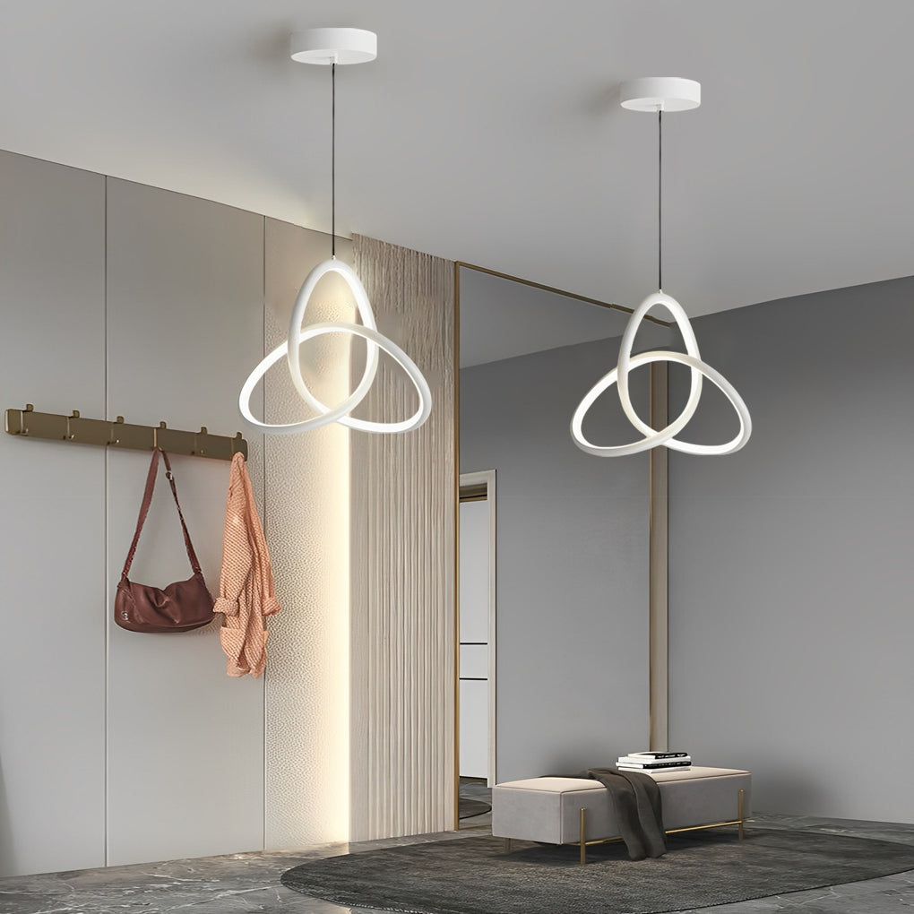 Circular Ring Dimmable LED Modern Chandelier