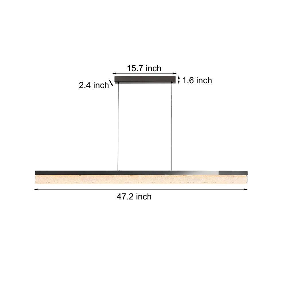 47.24" Linear Dimmable Kitchen Island Pendant
