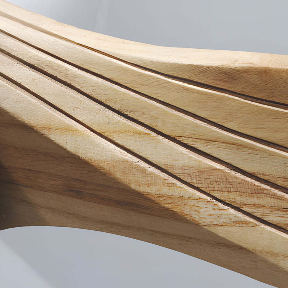 52" Nordic 3-Blade Wooden Remote Ceiling Fan