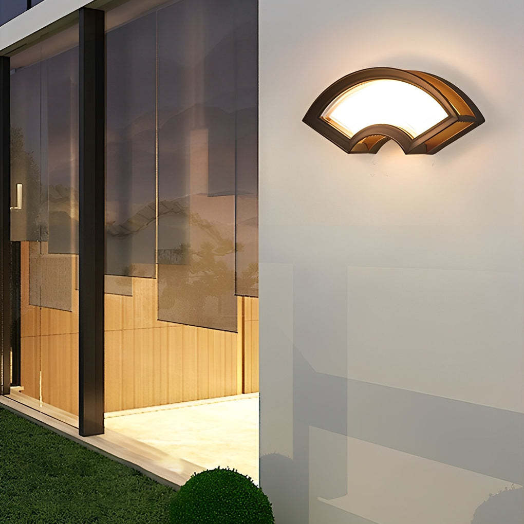 Minimalist Waterproof Creative Aluminum Modern Outdoor Wall Light-Lighom