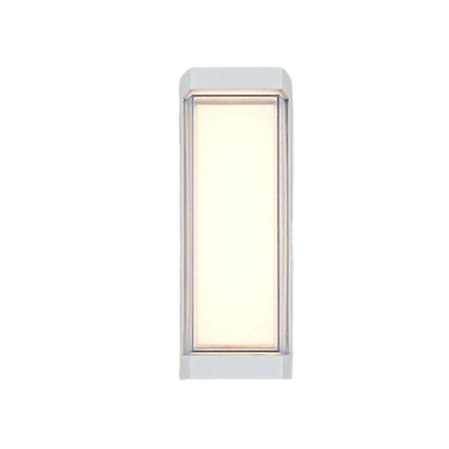 Sleek Dual-Directional Outdoor Wall Light with Modern Arc & Rectangular Designs-Lighom