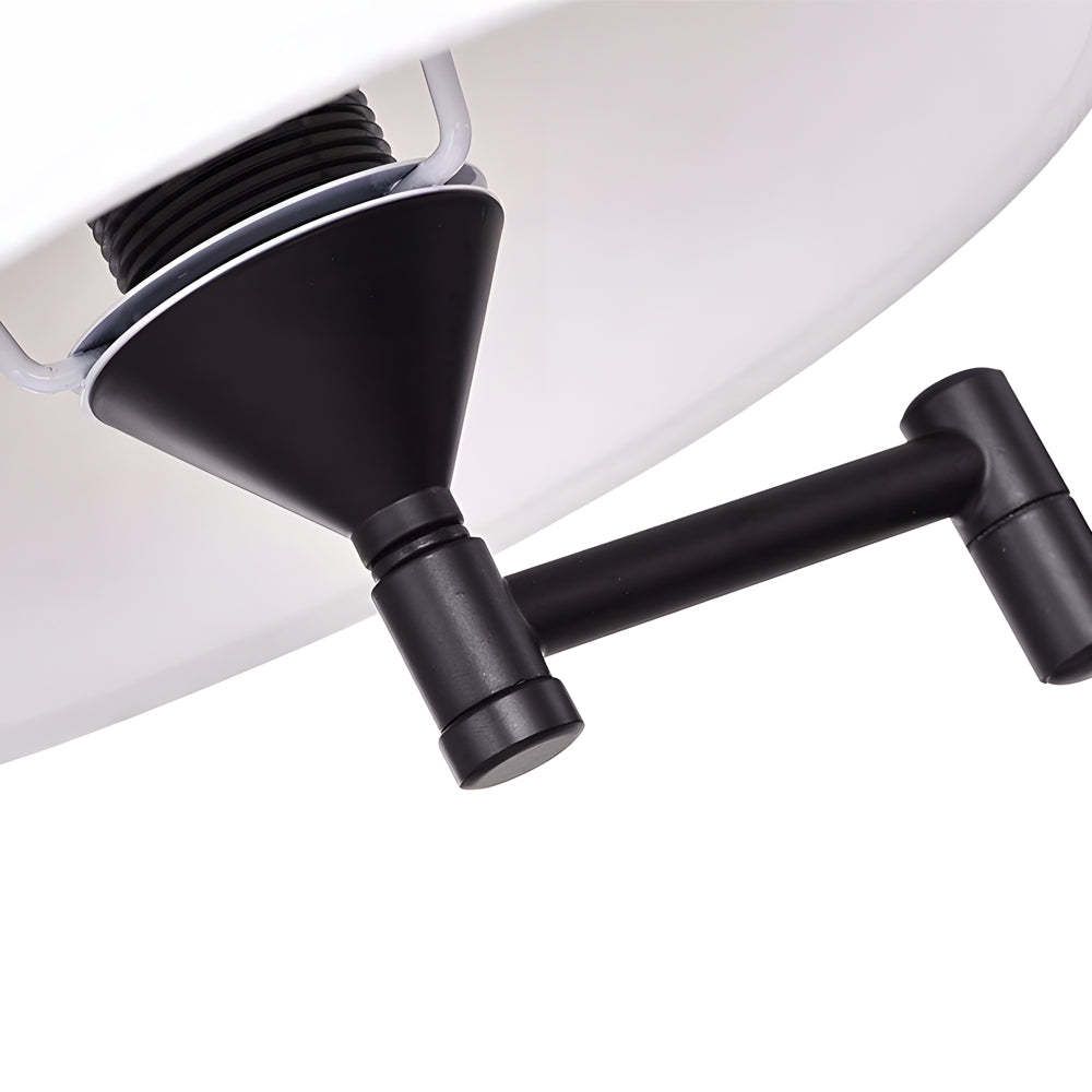 1-Light Linen/Brown/White Plug-In Swing Arm Wall Lamp with Linen Shade-Lighom