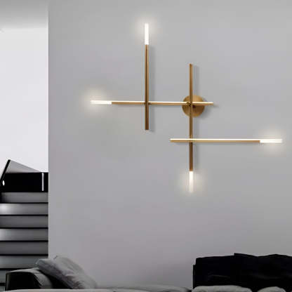 Creative Geometric Strip LED Modern Wall Lamp Wall Sconce Lighting-Lighom