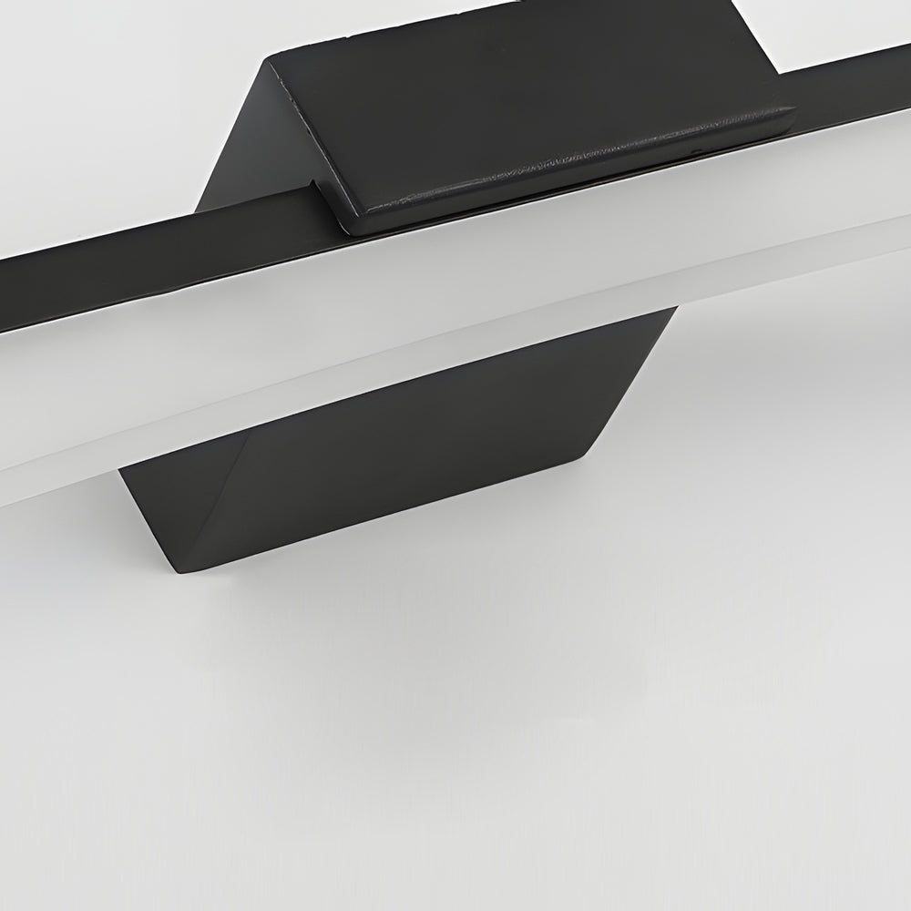 Ultra-Sleek Curved Linear LED Vanity Light for Modern Bathrooms-Lighom