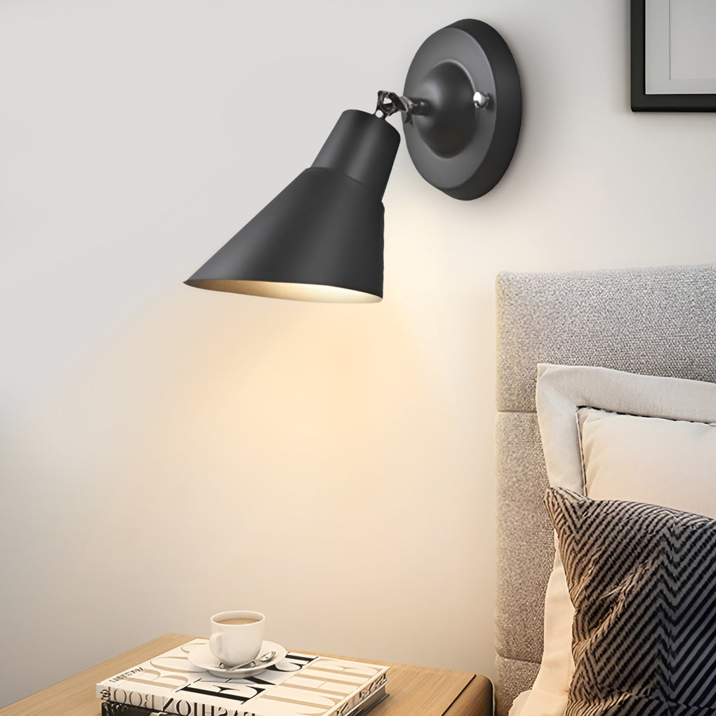 Adjustable Modern Wall Sconce Lighting Plug in Wall Lamp Wall Light Fixture-Lighom