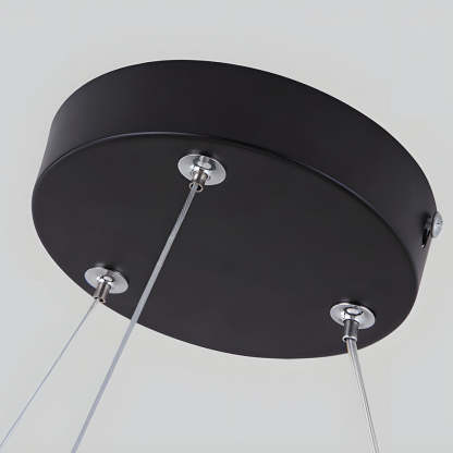Modern Seamless Y-Shaped Linear LED 4-Piece Office Pendant