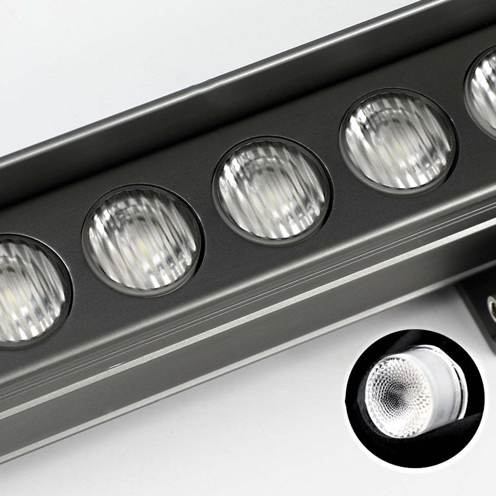 Aluminum Linear LED Outdoor Wall Washer Lights with Rotatable Bracket Architectural Lighting-Lighom