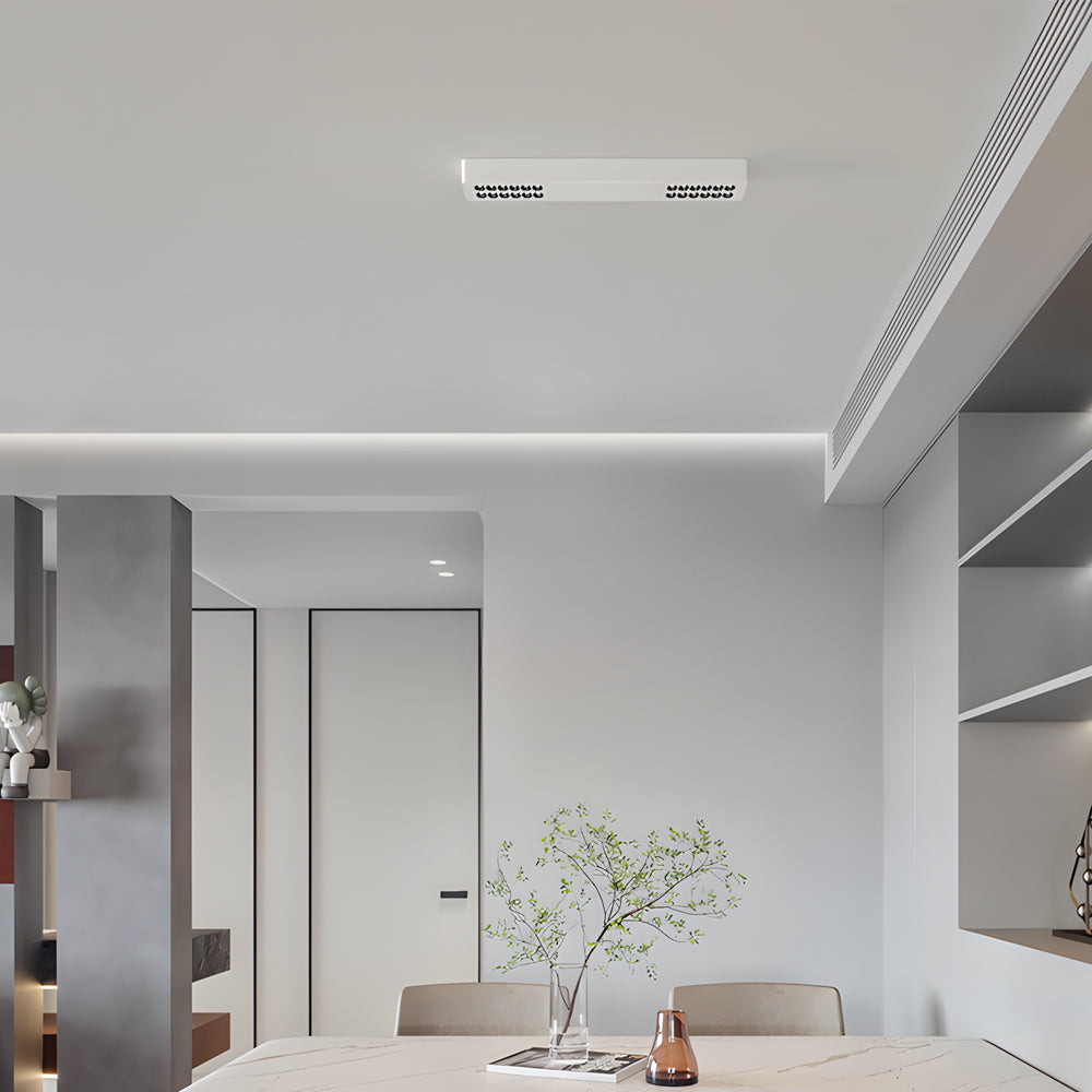 Square Rectangle Aluminum LED Flush Ceiling Downlight