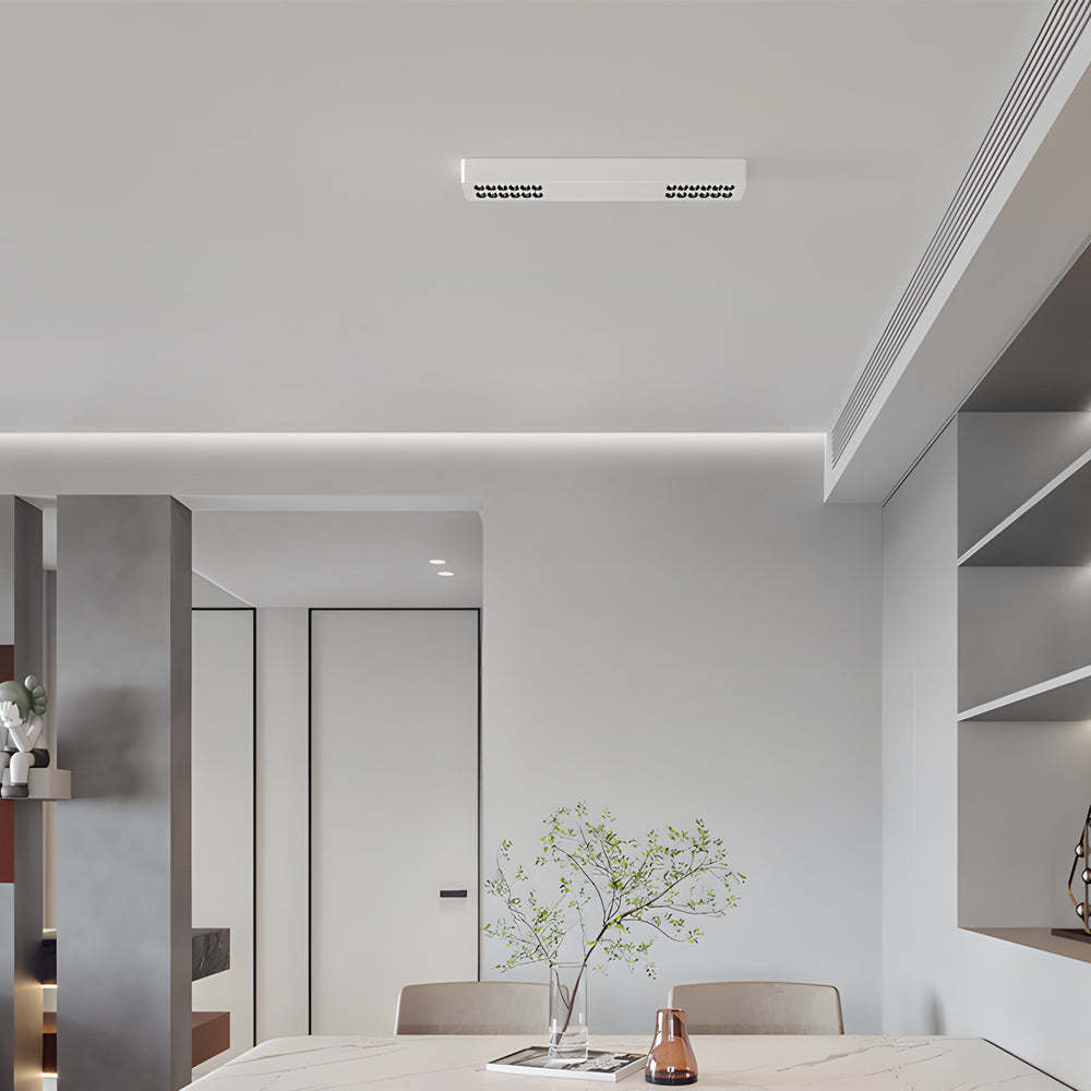 Square Rectangle Aluminum LED Flush Ceiling Downlight