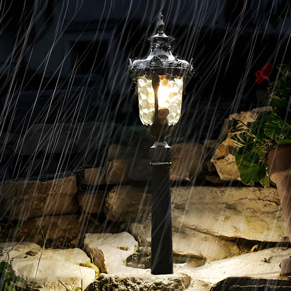 European-Style Waterproof Outdoor Lawn Lamp Elegant Pathway Lighting-Lighom