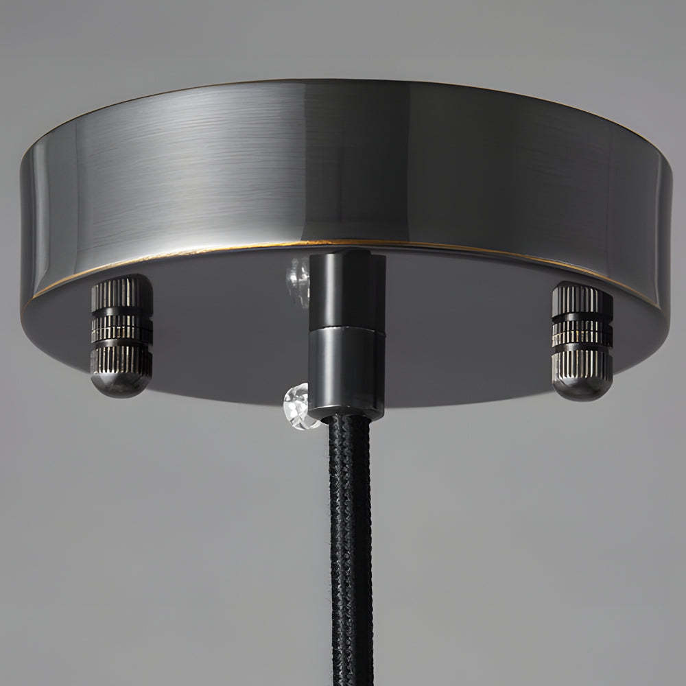 Glass Ring Three-Step Dimming Modern Pendant Light