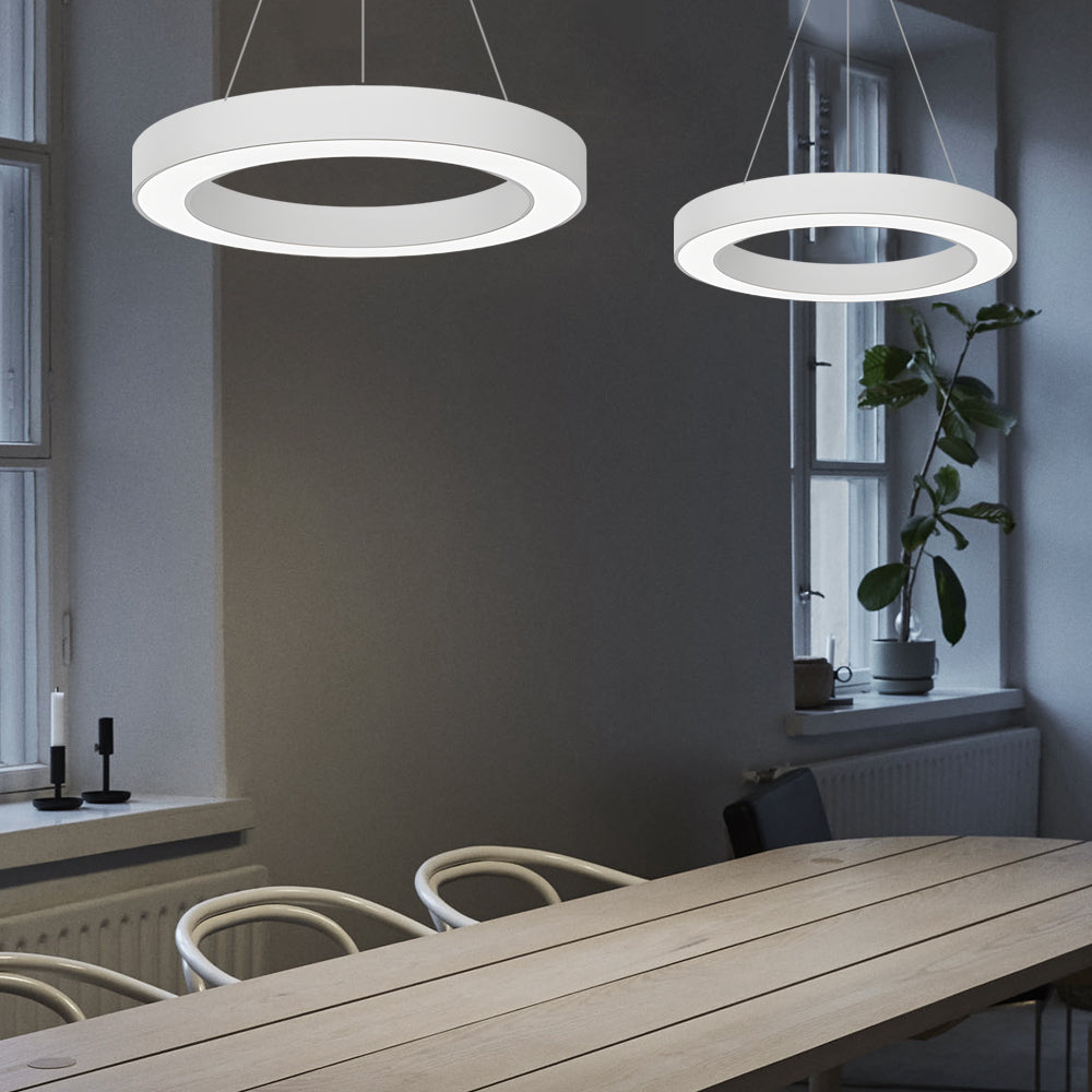 Ring Hanging LED Pendant for Gym Office