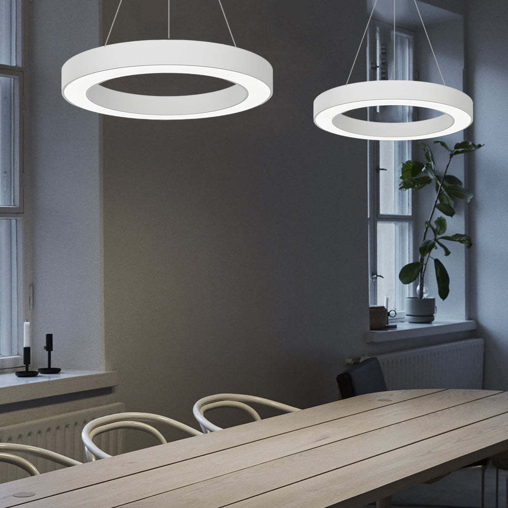 Ring Hanging LED Pendant for Gym Office