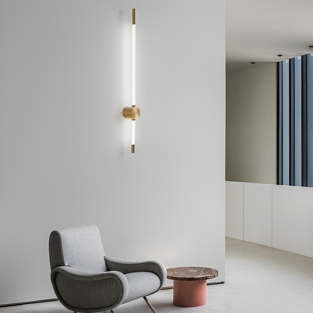 Long Strip Acrylic LED Minimalist Modern Wall Lamp Wall Sconce Lighting-Lighom