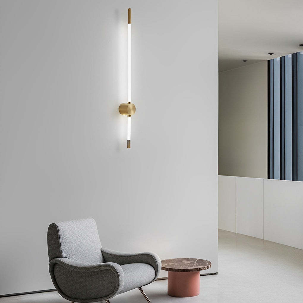 Long Strip Acrylic LED Minimalist Modern Wall Lamp Wall Sconce Lighting-Lighom