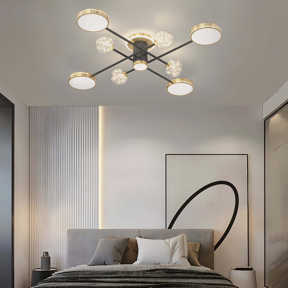 Starry Flower Modern Ceiling Hanging Lamp