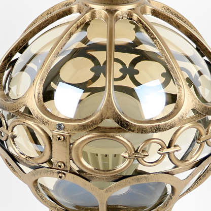 Creative Round Ball Waterproof LED European-style Fence Post Lights-Lighom