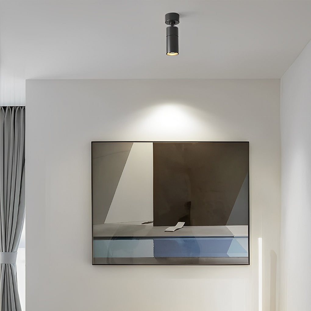 Up-Down Adjustable Round LED Ceiling Spotlight