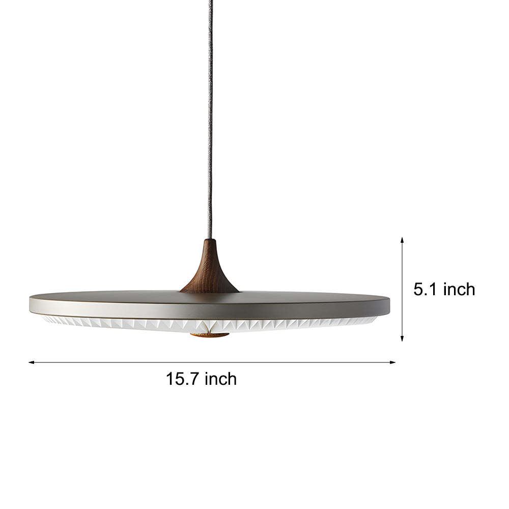 Round UFO Dimmable LED Kitchen Island Pendant