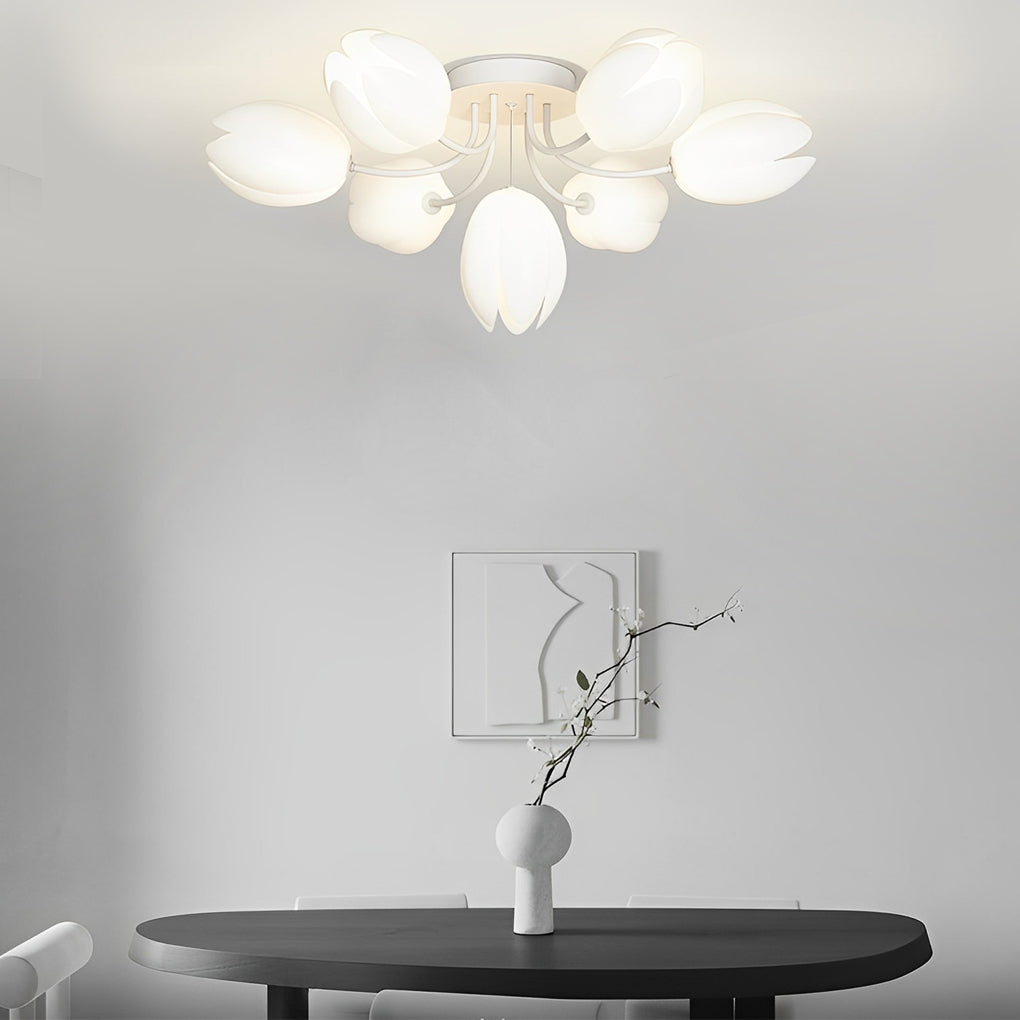 Tulip Flower G9 Minimalist Ceiling Chandelier