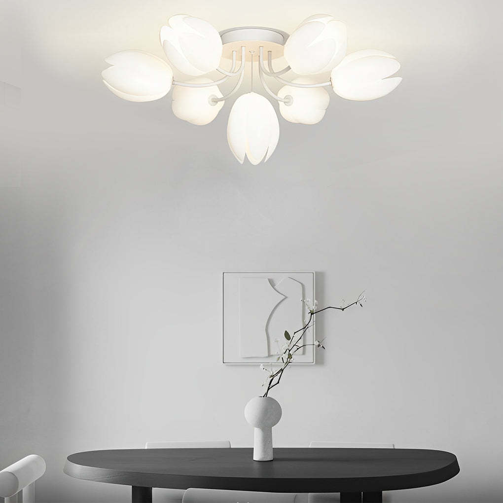 Tulip Flower G9 Minimalist Ceiling Chandelier