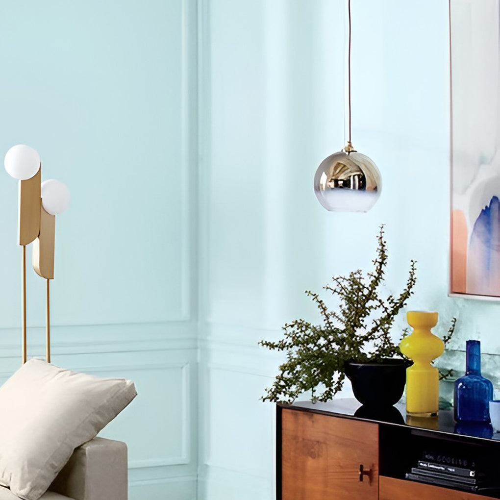 Globe Design Industrial Pendant Lighting Modern Glass LED Kitchen Lighting Dining Room Lighting Ceiling Light-Lighom