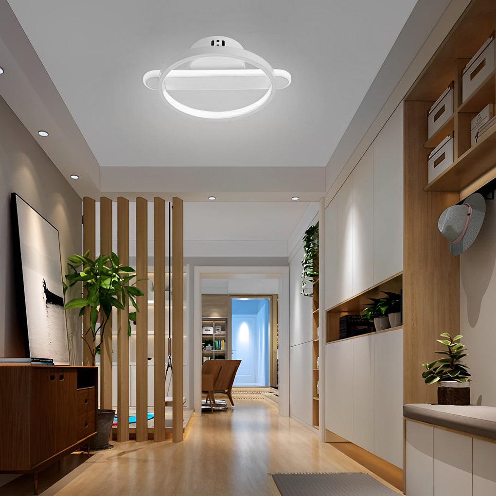 Circular Strip LED Minimalist Wall Light