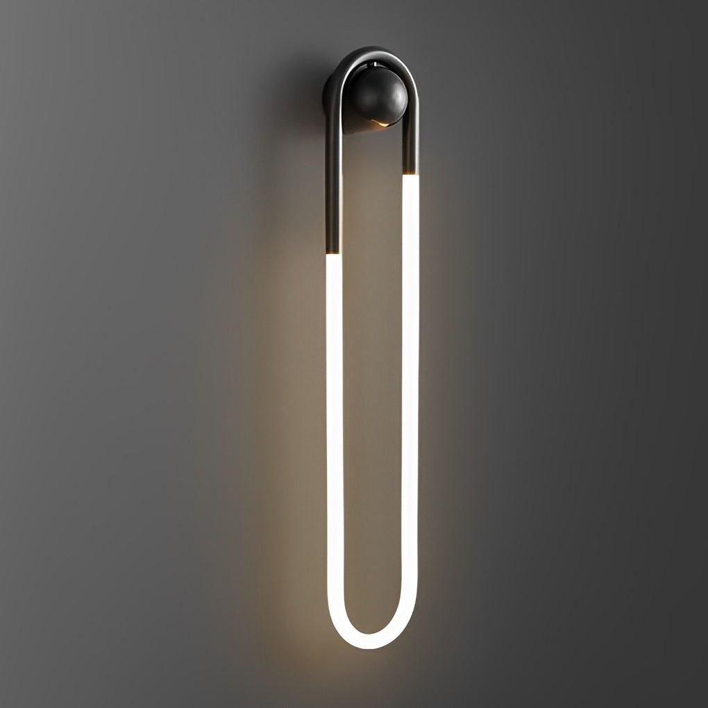 Rectangular Dimmable LED Copper Minimalist Wall Lamp