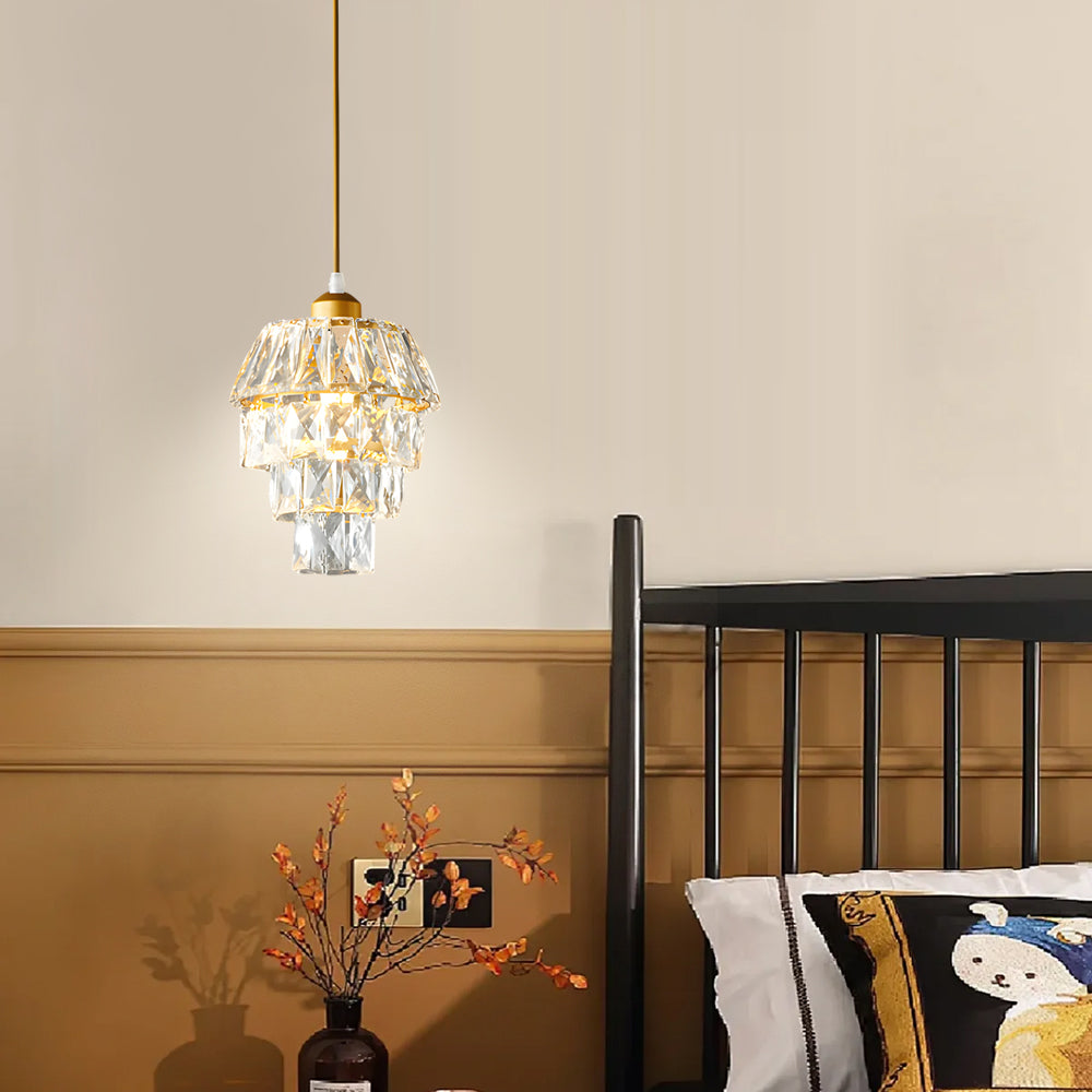 Mini Crystal Small Pendant Light