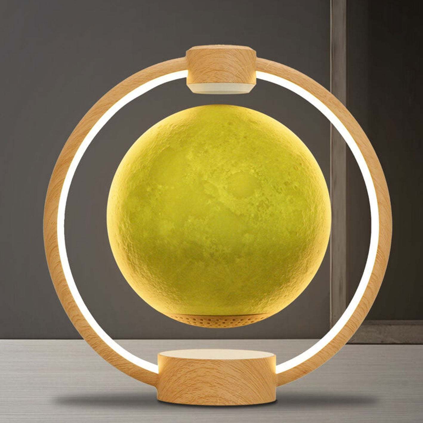Maglev Moon LED Colorful Night Table Lamp