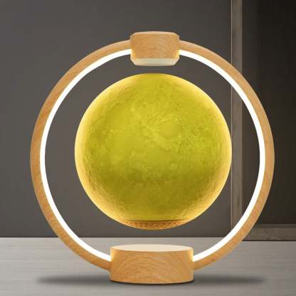 Maglev Moon LED Colorful Night Table Lamp