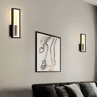 Rectangular LED Modern Wall Lamp Wall Sconce Lighting Wall Light Fixture-Lighom