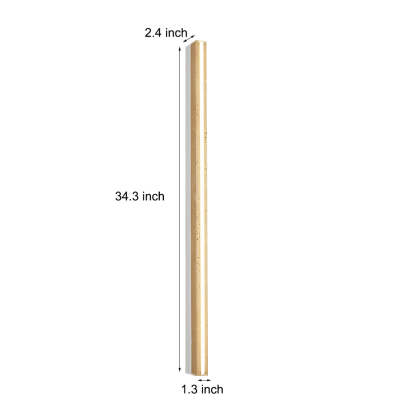Strip Yellow Travertine LED Dimmable Wabi-Sabi Japanese-Style Wall Lamp-Lighom